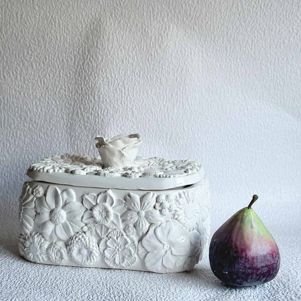 Thumbnail: full flower butter dish
