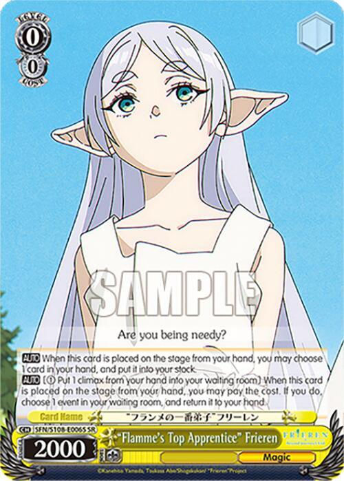 “Flamme’s Top Apprentice” Frieren (SR)