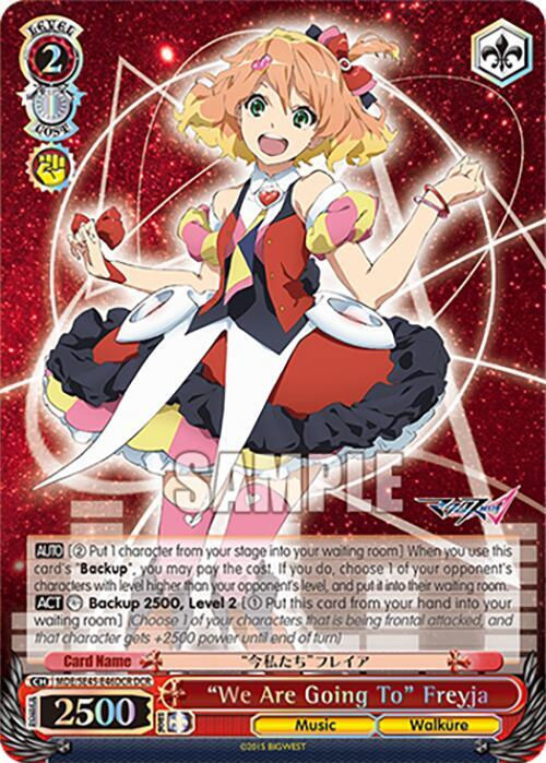 “We are going To” Freyja (DCR)