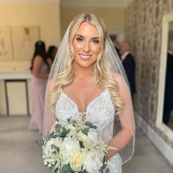 Bride hair and makeup