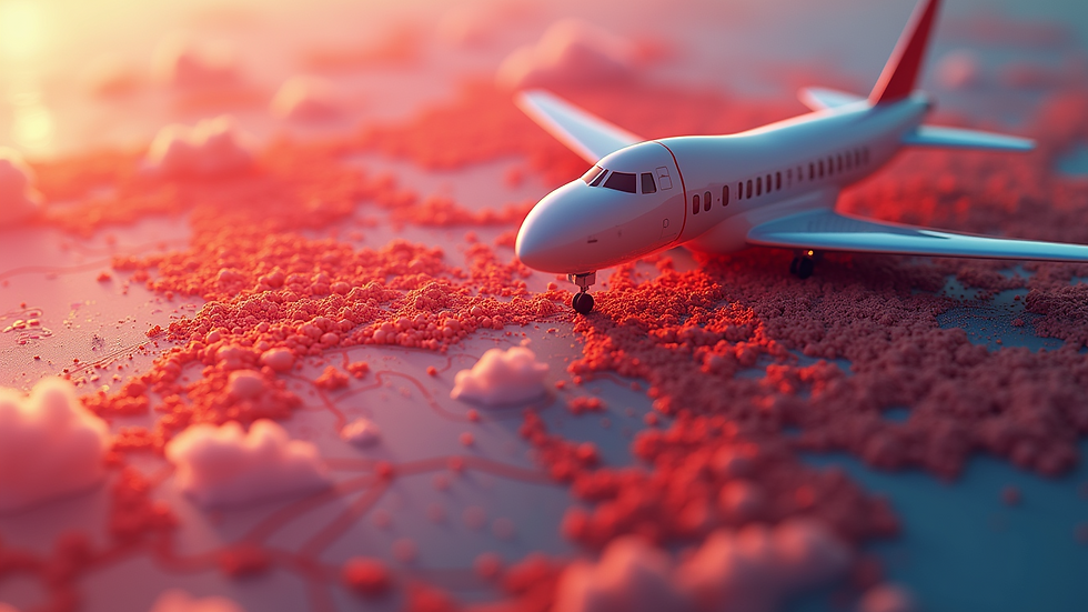 Close-up view of aviation weather charts and flight planning tools