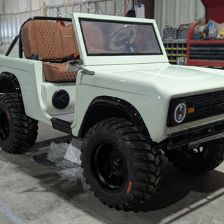 Custom Ford Bronco Golf Cart - Low Speed Vehicle