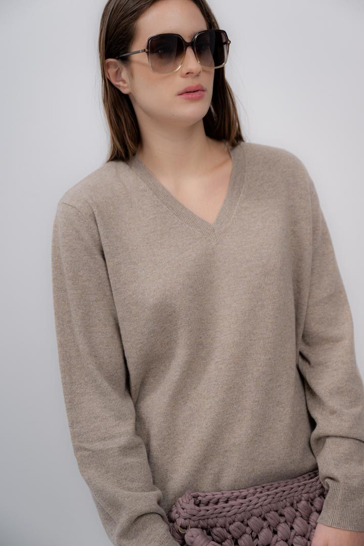Miniatura: Cashmere V-Neck
