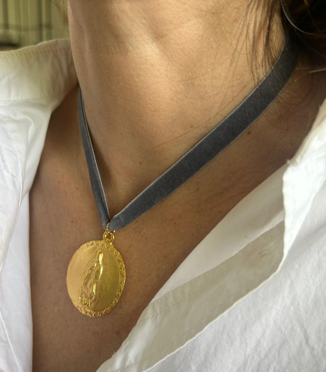 Collar Guadalupana - España Velvet