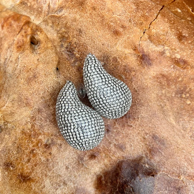 Caravanas Gota Strass