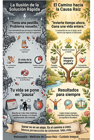 El verdadero camino hacia la salud