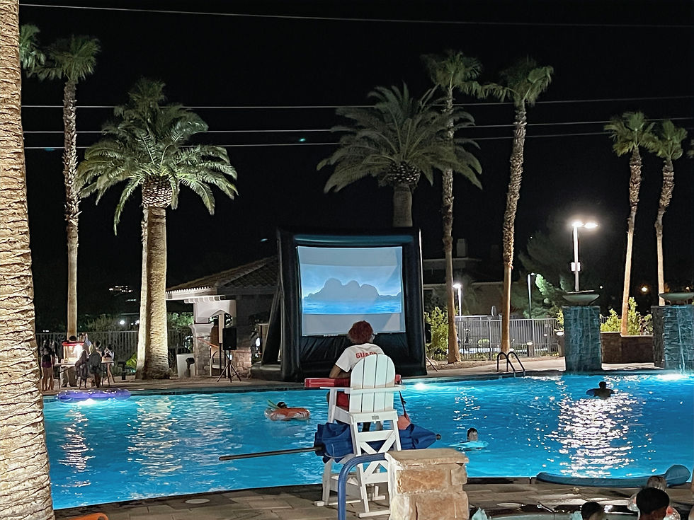 Outdoor Movie Event