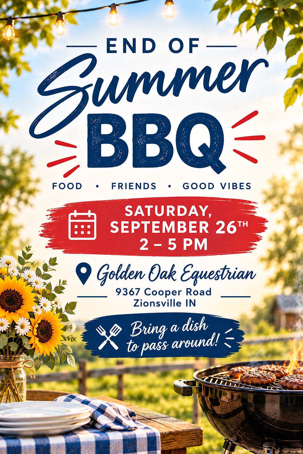 End of Summer BBQ