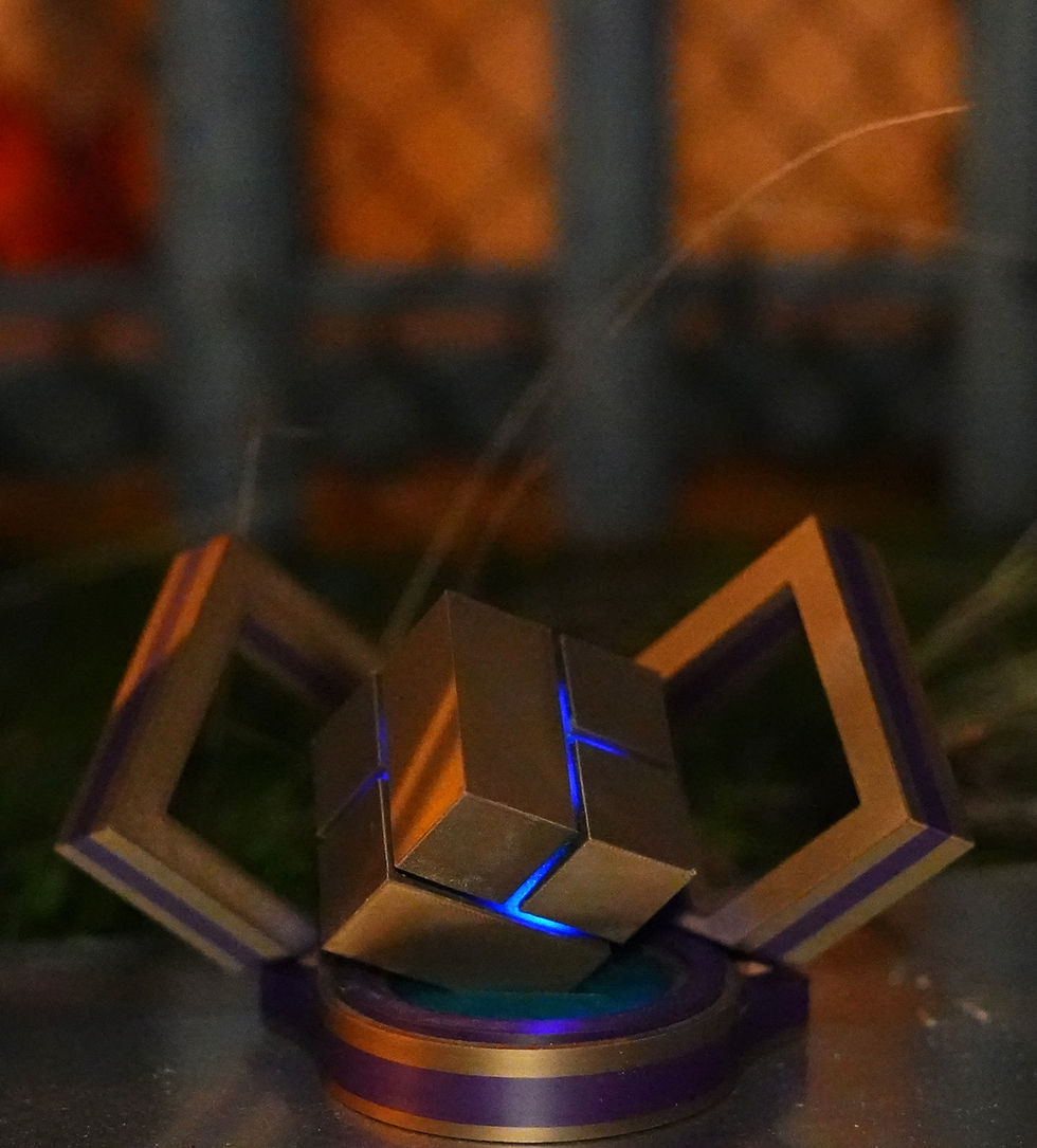 Thumbnail: Henya The Genius LED Puzzle Cube and Stand