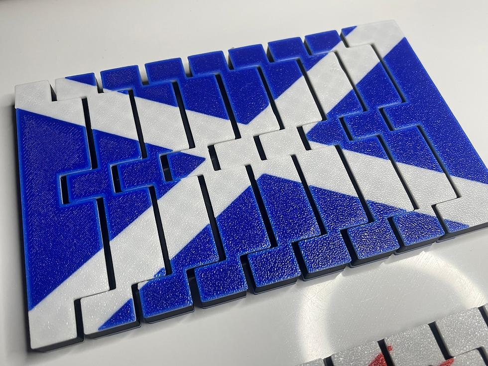 Thumbnail: United Kingdom Country Flags 3D Printed Articulating Toys 