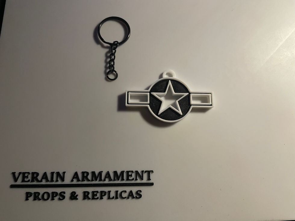 Thumbnail: U.S Star Insignia Identifier Mark Keyring