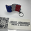 Thumbnail: Tri Colour Flags Rico 3D Printed Articulating Flag, Double sided Keyring