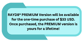 RAYD8® Premium version tab 2