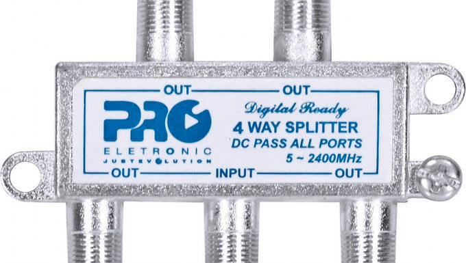DIVISOR DE ALTA FREQUÊNCIA COM 4 SAÍDAS