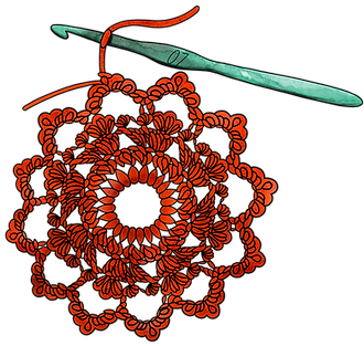 crochet clipart