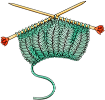 Knit clipart