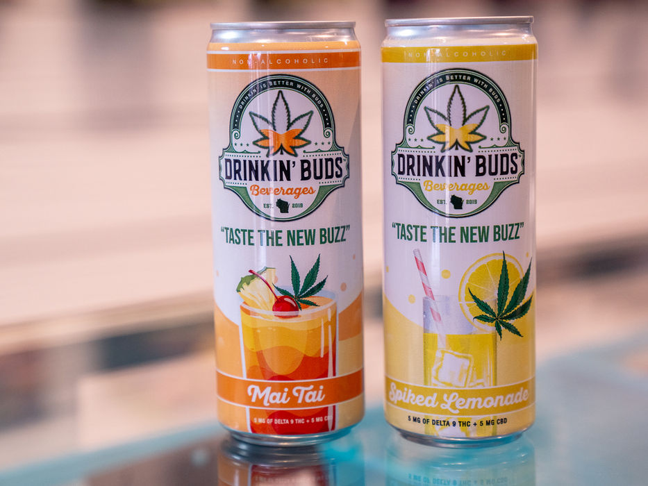 Two Drinkin' Buds cans