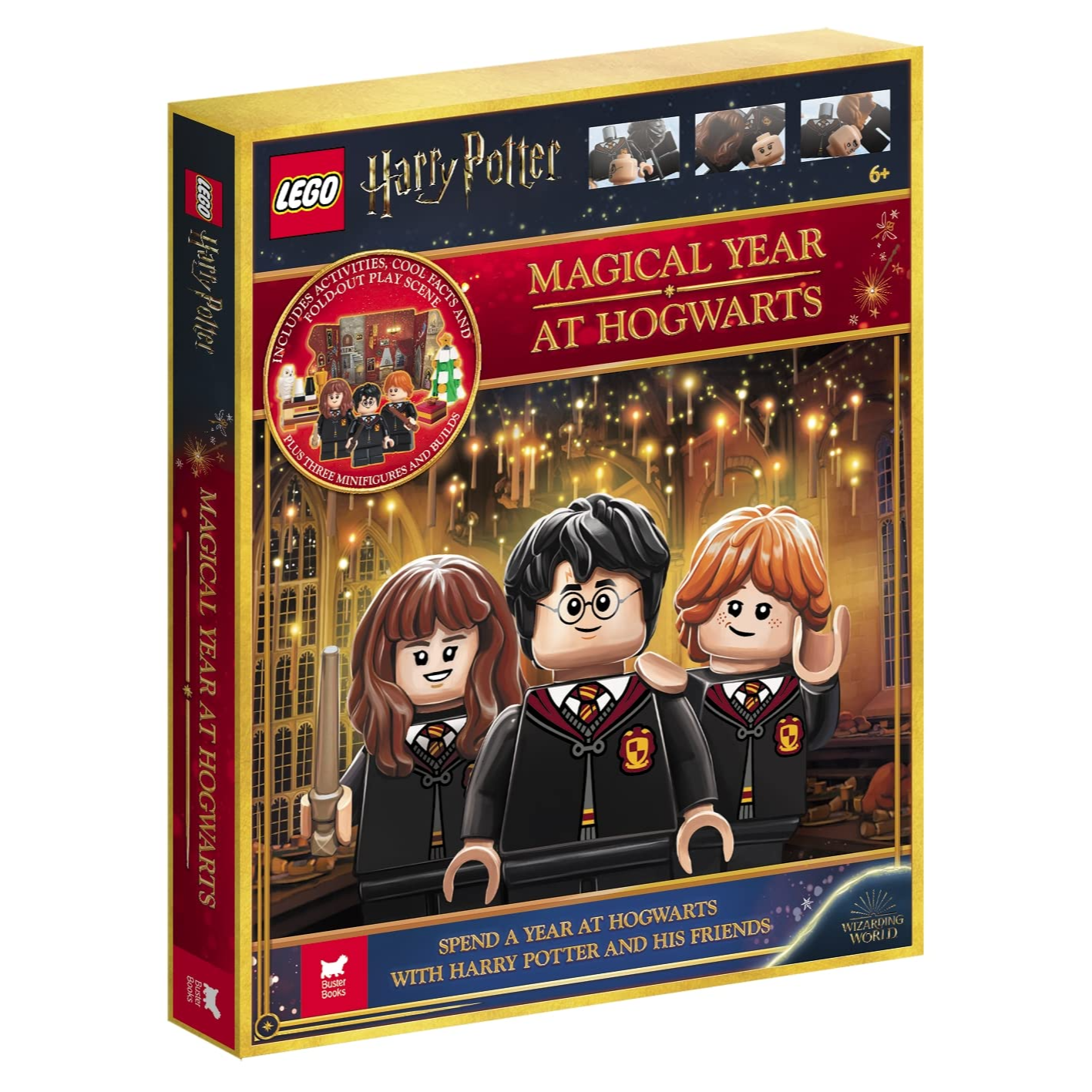 LEGO Harry Potter Hogwarts'ta Büyülü Bir Yıl 70 LEGO parçası 3 minifigür