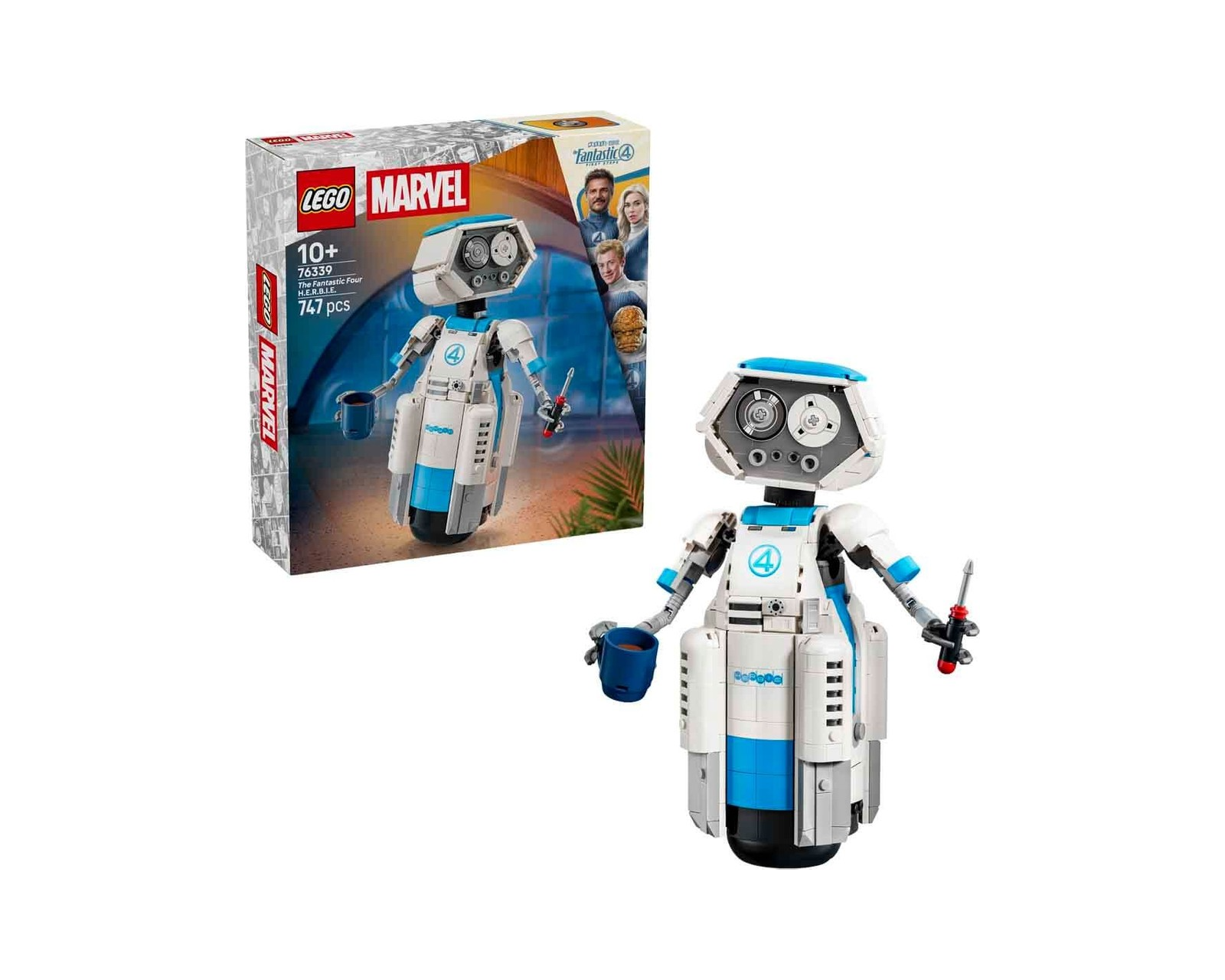 LEGO® | Marvel Fantastik Dörtlü H.E.R.B.I.E. - 76339
