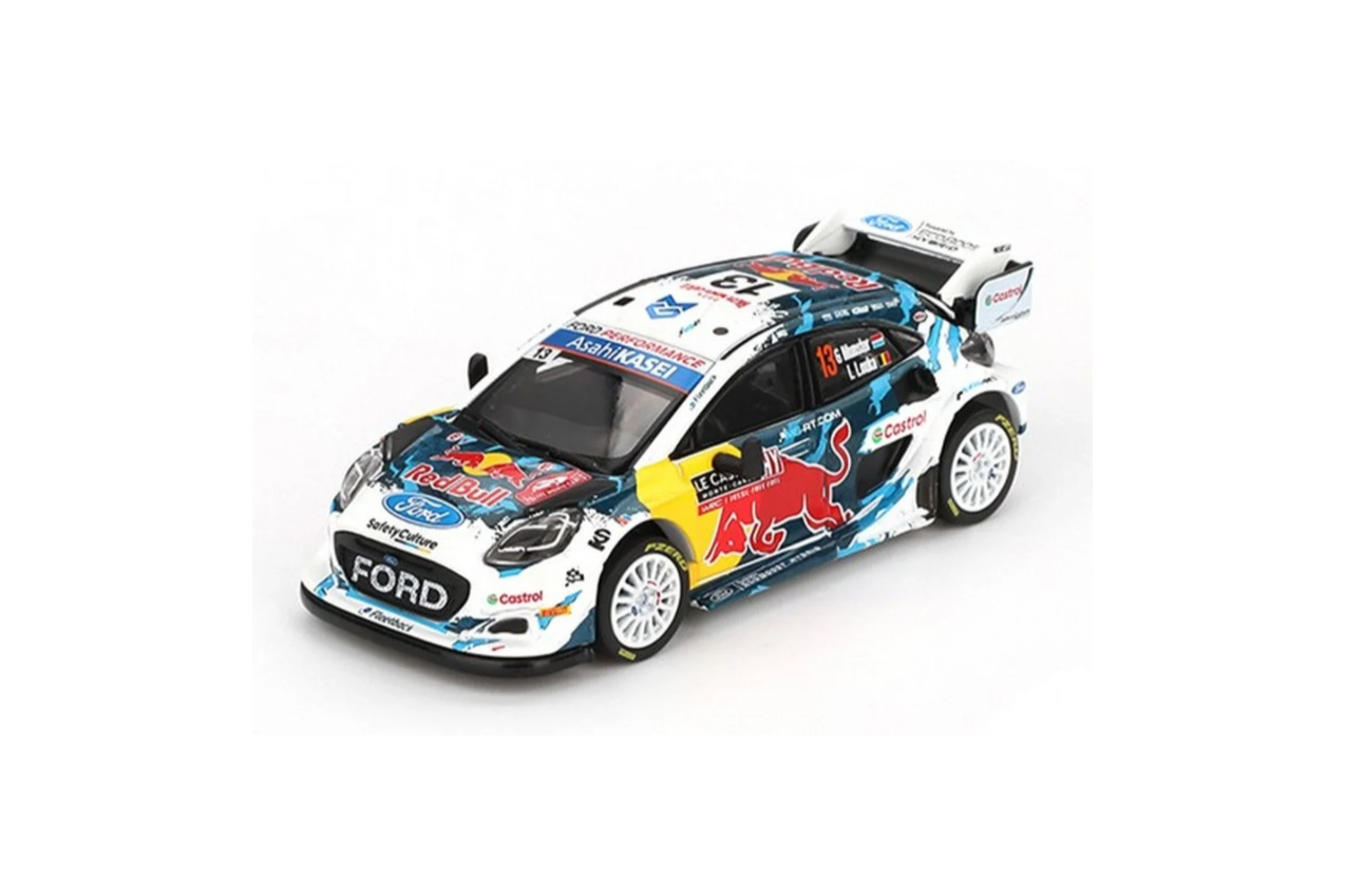 Mini GT 1/64 Ford Puma Rally1 M-Sport Ford WRT 2024 Rally Monte Carlo/ China