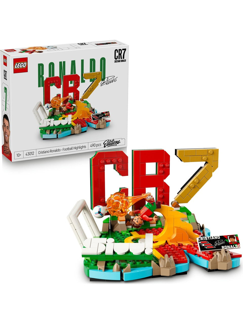 LEGO® Editions Cristiano Ronaldo – Unutulmaz Futbol Anları - 43012