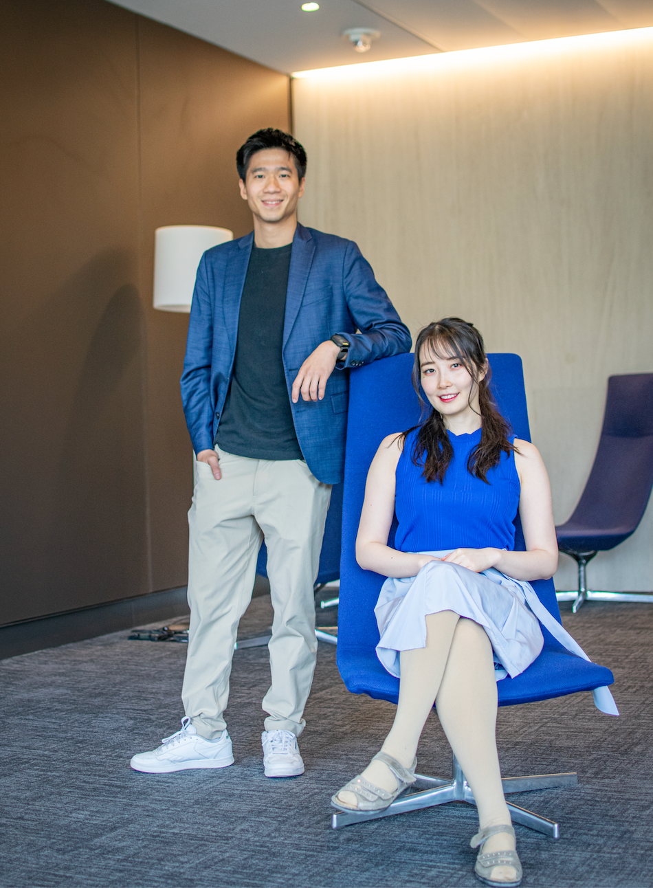 Ayaka Utashiro 2Y '26 and Alan Lan 2Y '26 Credit: Gautam Chebrolu, VP of Photography/Digital