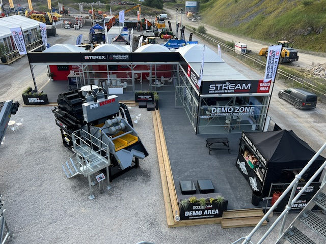 Terex Exhibition stand at Hillead