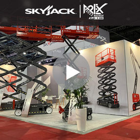 Another European exhibition stand complete