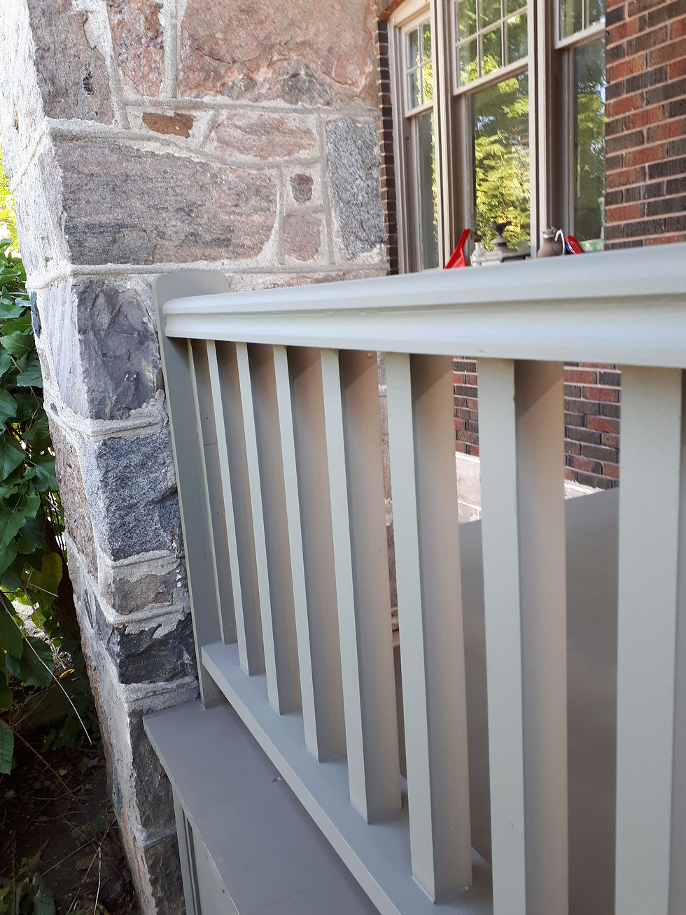 Handcrafted railings