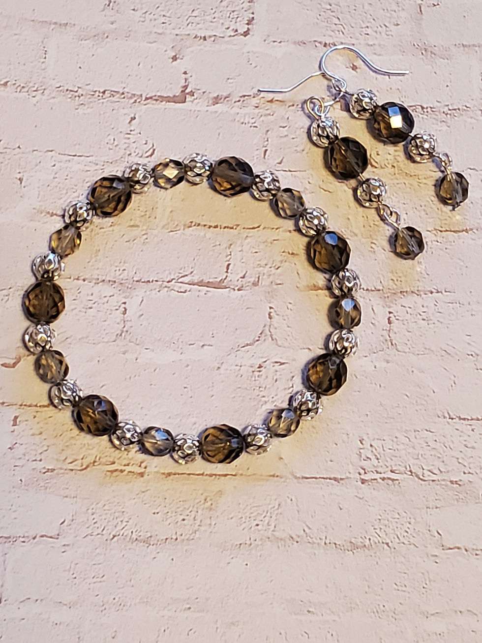 Thumbnail: Black and Silver earrings