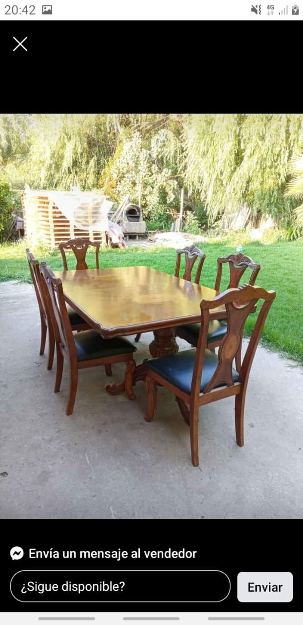 Miniatura: Comedor Europeo 6 personas