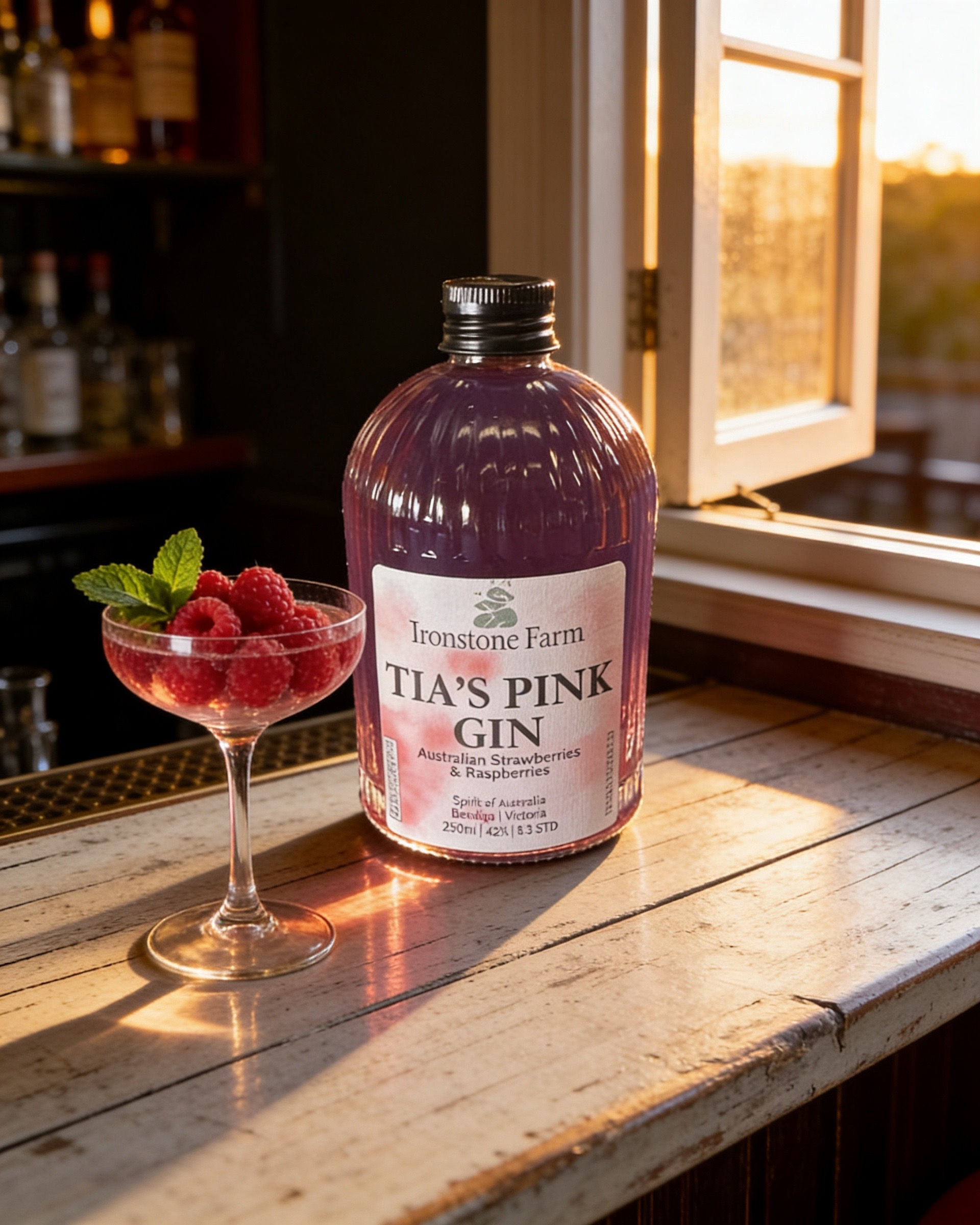 Tia's Pink Gin