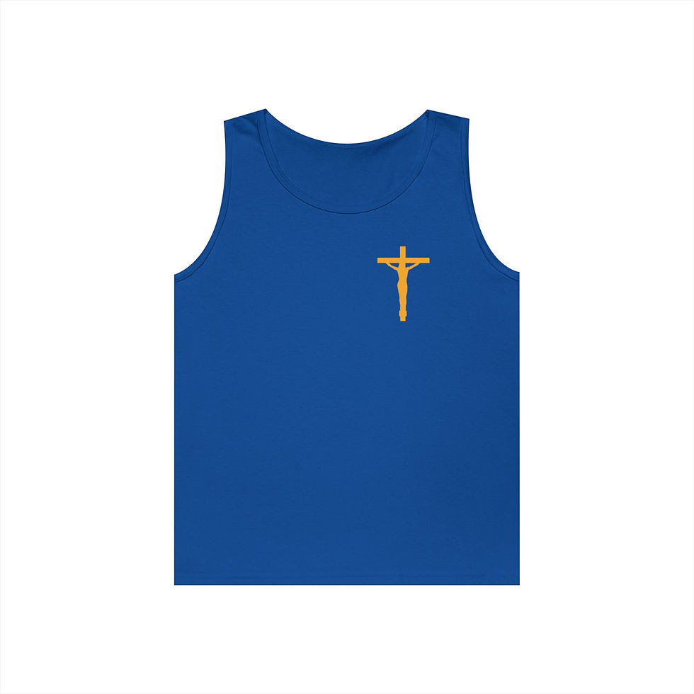 Thumbnail: Jesus On the Cross Cotton Tank Top