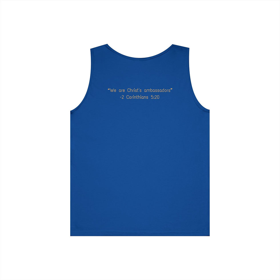 Thumbnail: Christ Ambassador Cotton Tank Top