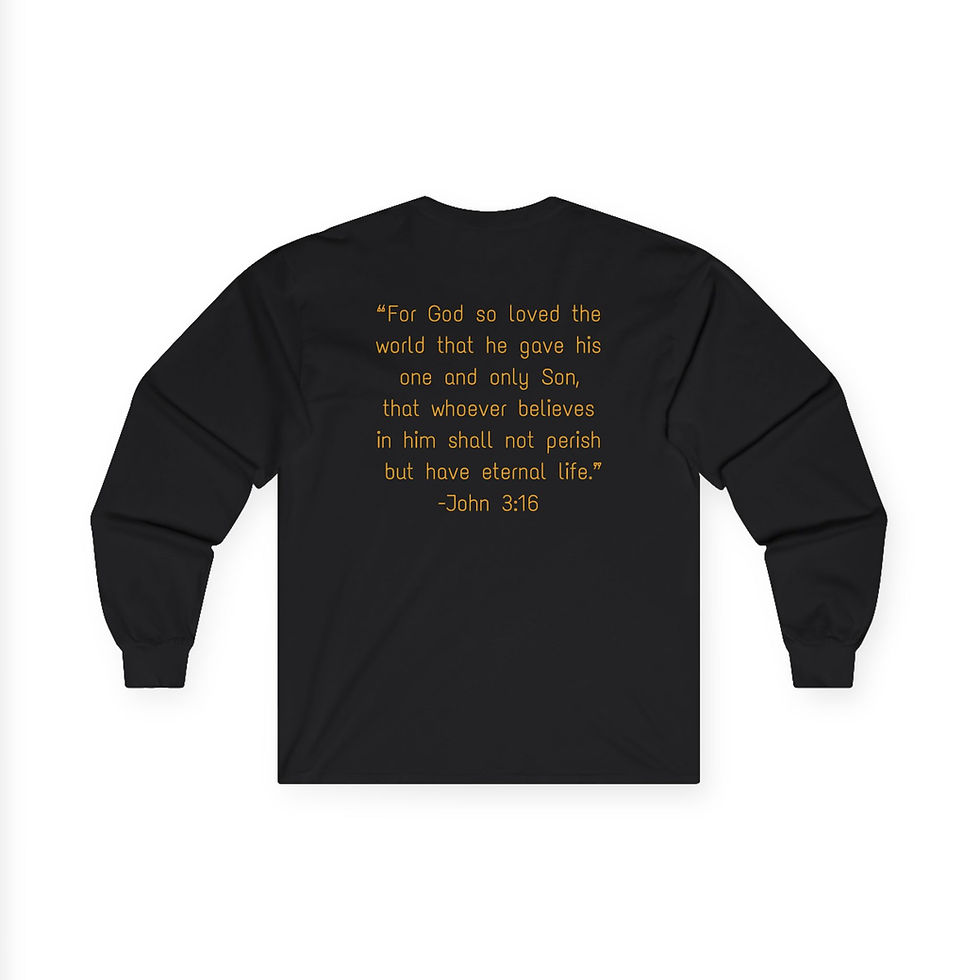 Thumbnail: Jesus on the Cross Long Sleeve T-Shirt