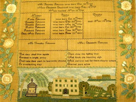 American Sampler Project a Collaboration with Winterthur Museum
