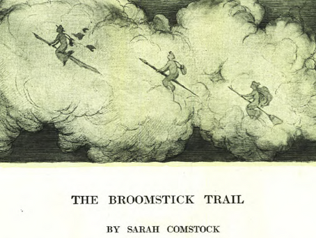 The Broomstick Trail by Sarah Comstock