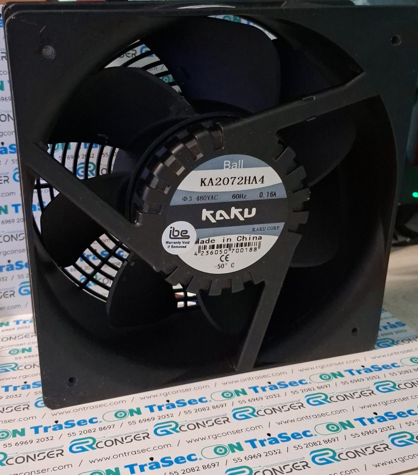 VENTILADOR KA2072HA4 480VAC 60Hz 0.16A