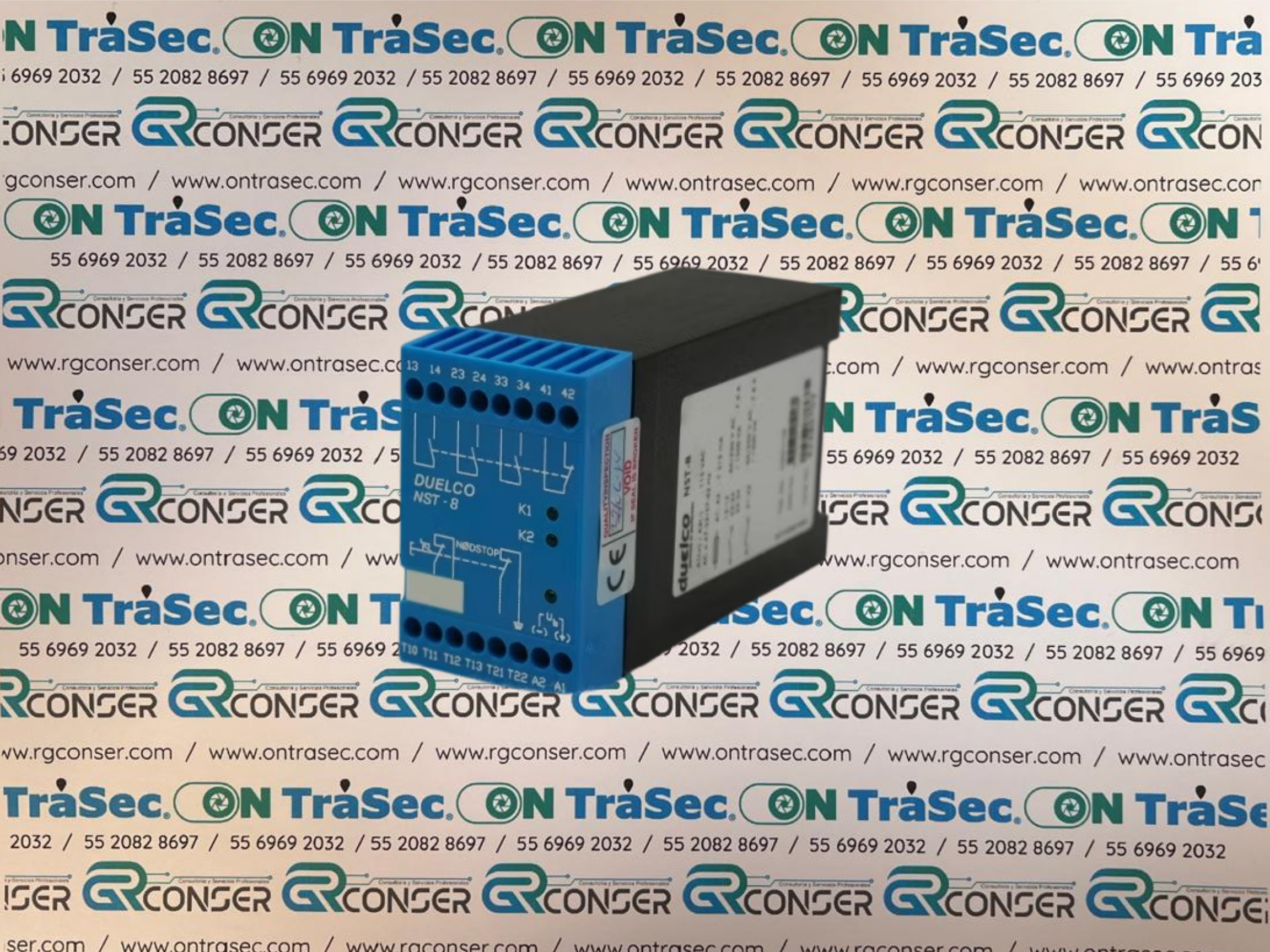 DUELCO HR-8 SAFETY RELAY