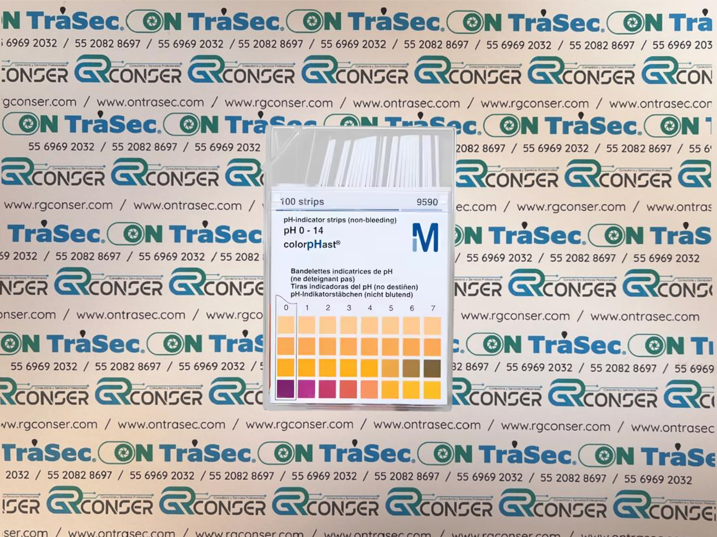 TIRAS PH MCOLORPHAST PH 0-14