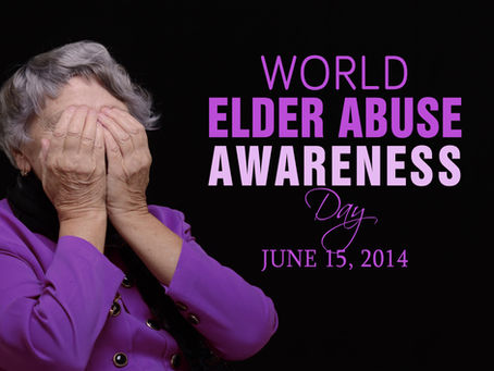 Are you closing your eyes to elder abuse?