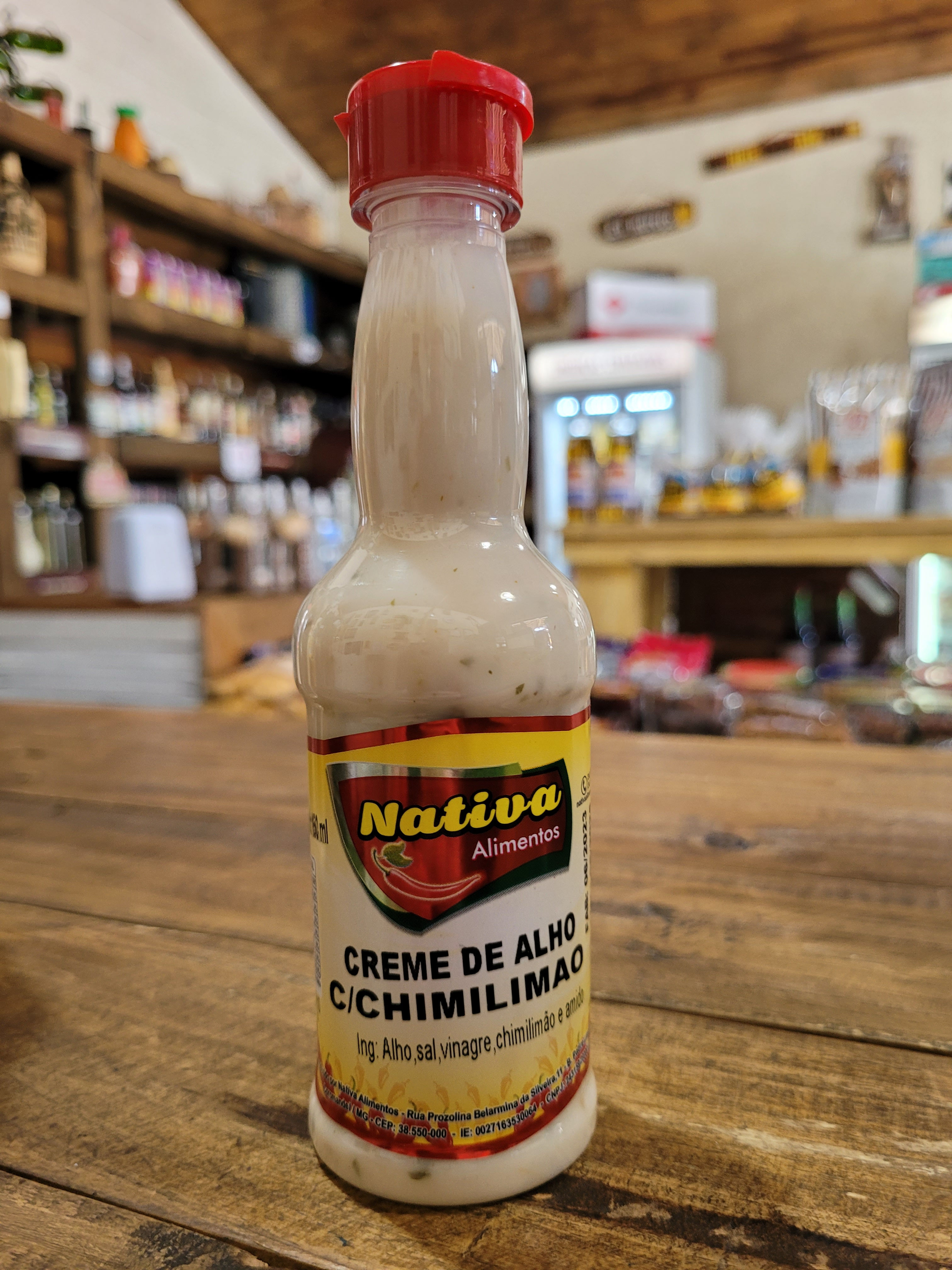 Creme de Alho c Chimilimao Nativa 150ml