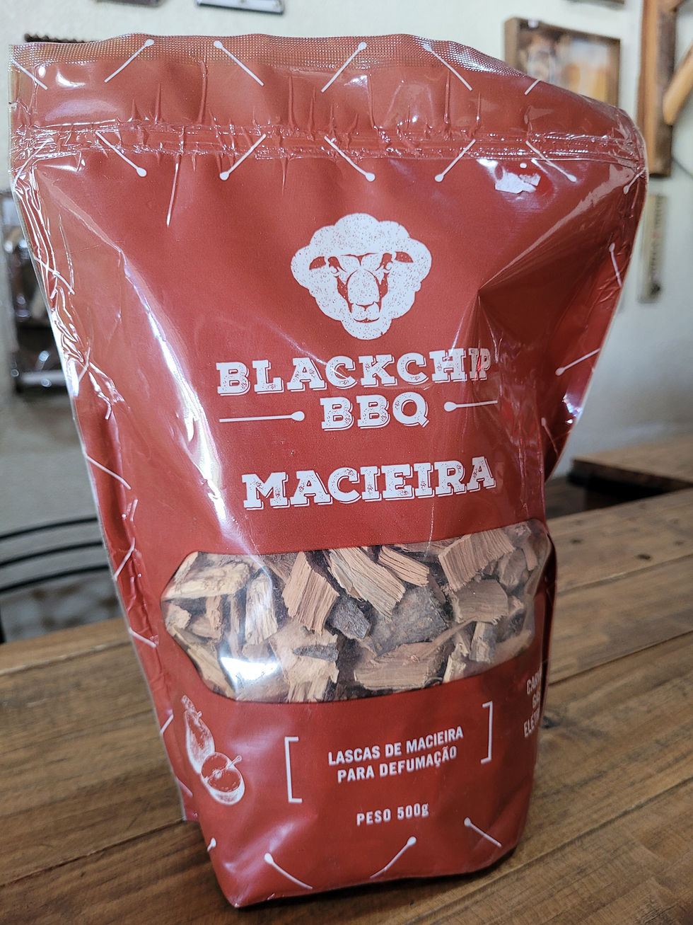 Miniatura: Lascas de madeira para defumação Blackchip BBQ 500g