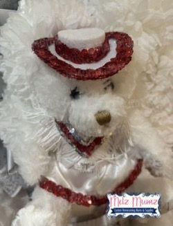 Melz Mumz DIY How to make a homecoming drill team bear hat