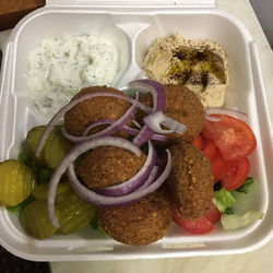 Falafel plate