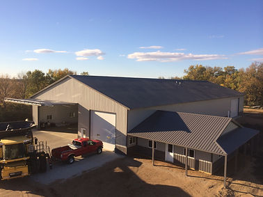 Heated farm shop