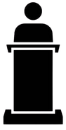 Minister reporting icon