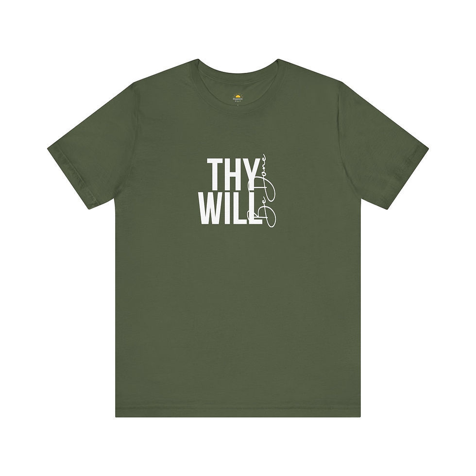 Thumbnail: Thy Will Be Done Unisex Tee