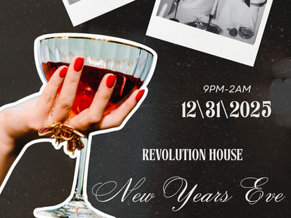 Revolution House NYE26 Party