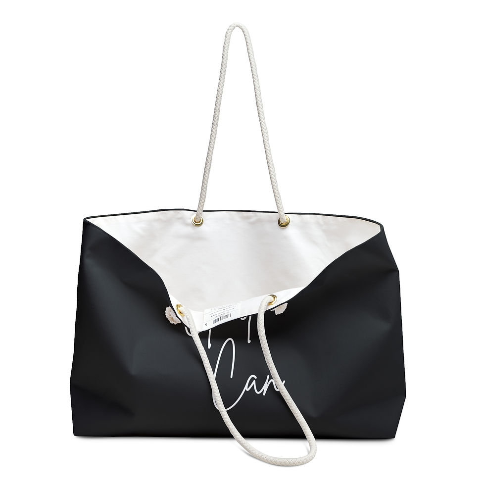 Thumbnail: God Can Weekender Bag (Black)